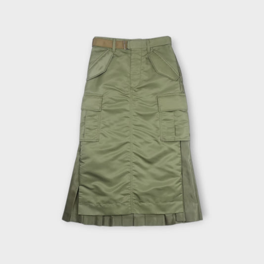 sacai Nylon Twill Skirt