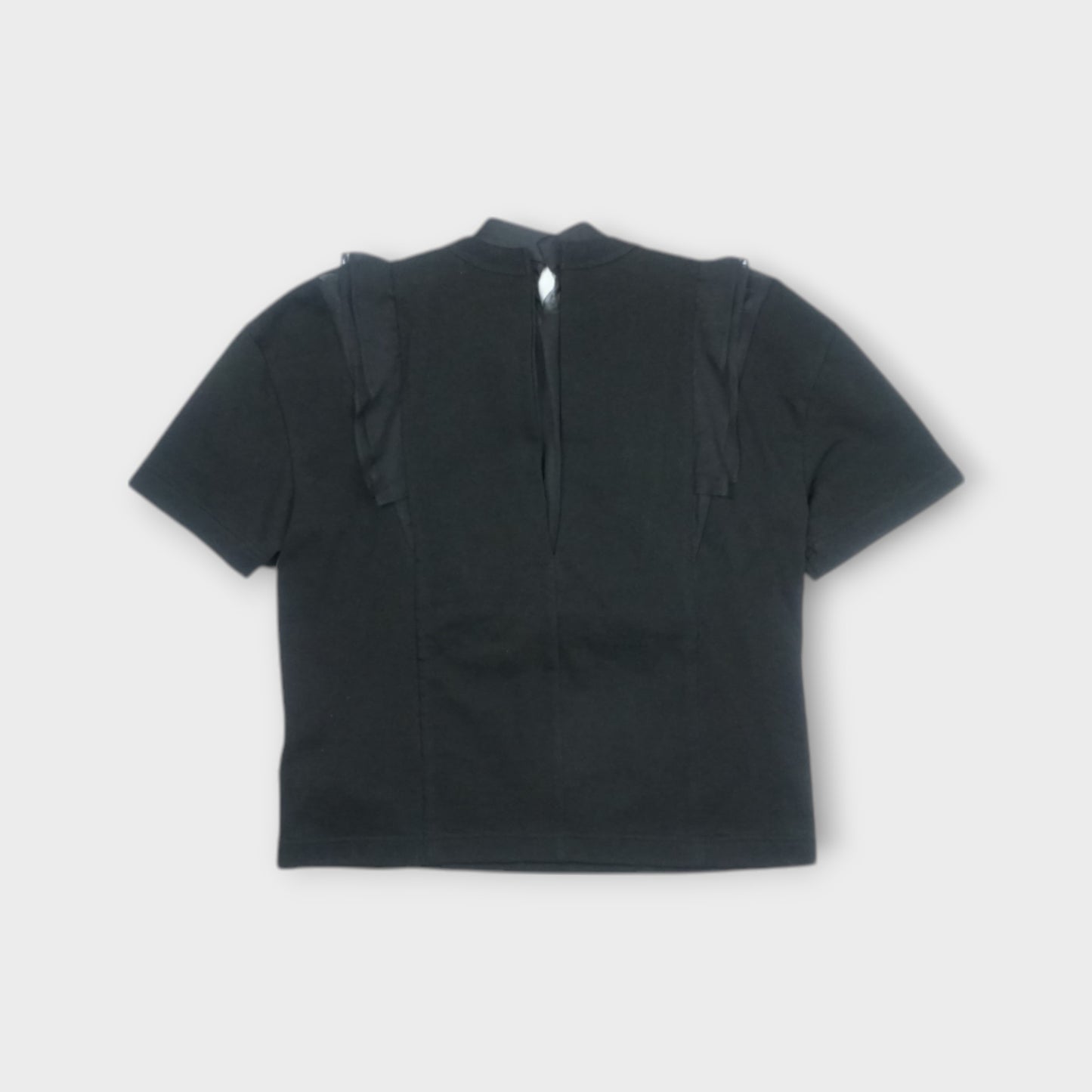 sacai Cotton Jersey x Chiffon T-Shirt