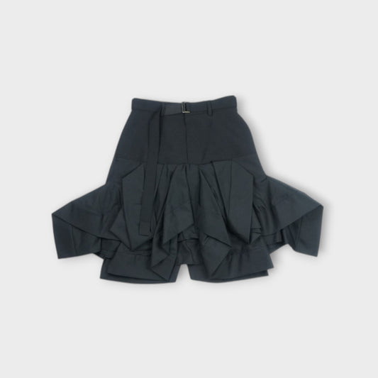 sacai Suiting x Poplin Skirt