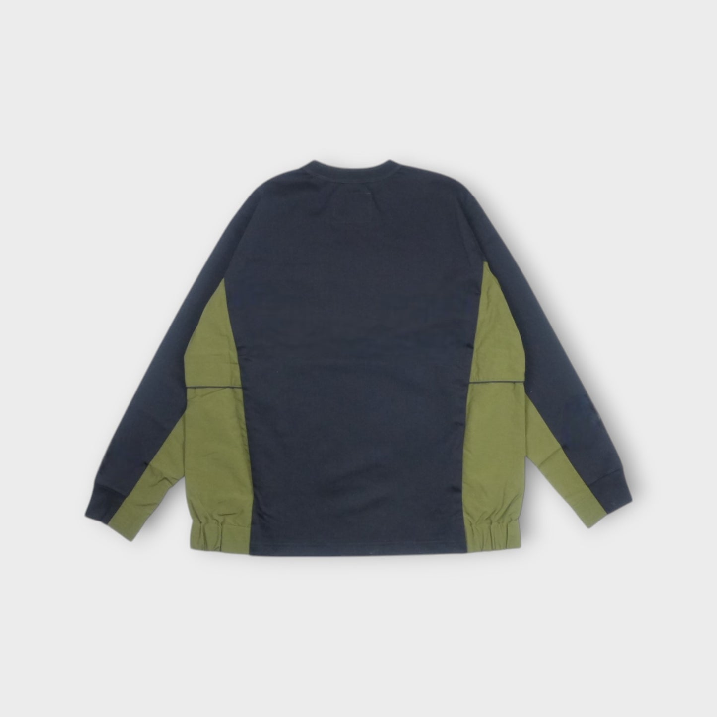 sacai Taslan Nylon x Cotton Jersey L/S T-Shirt