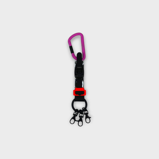 INNERRAUM KEY RING PINK PATCHWORK
