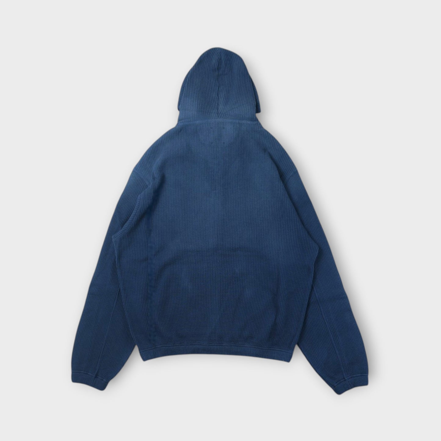 ROA Bee Sun Faded Organic Wafre Zip Up Hoodie