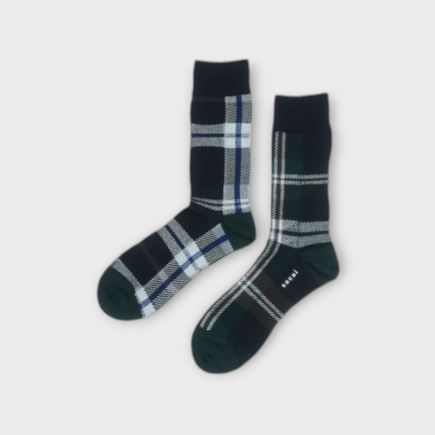 sacai Plaid Socks