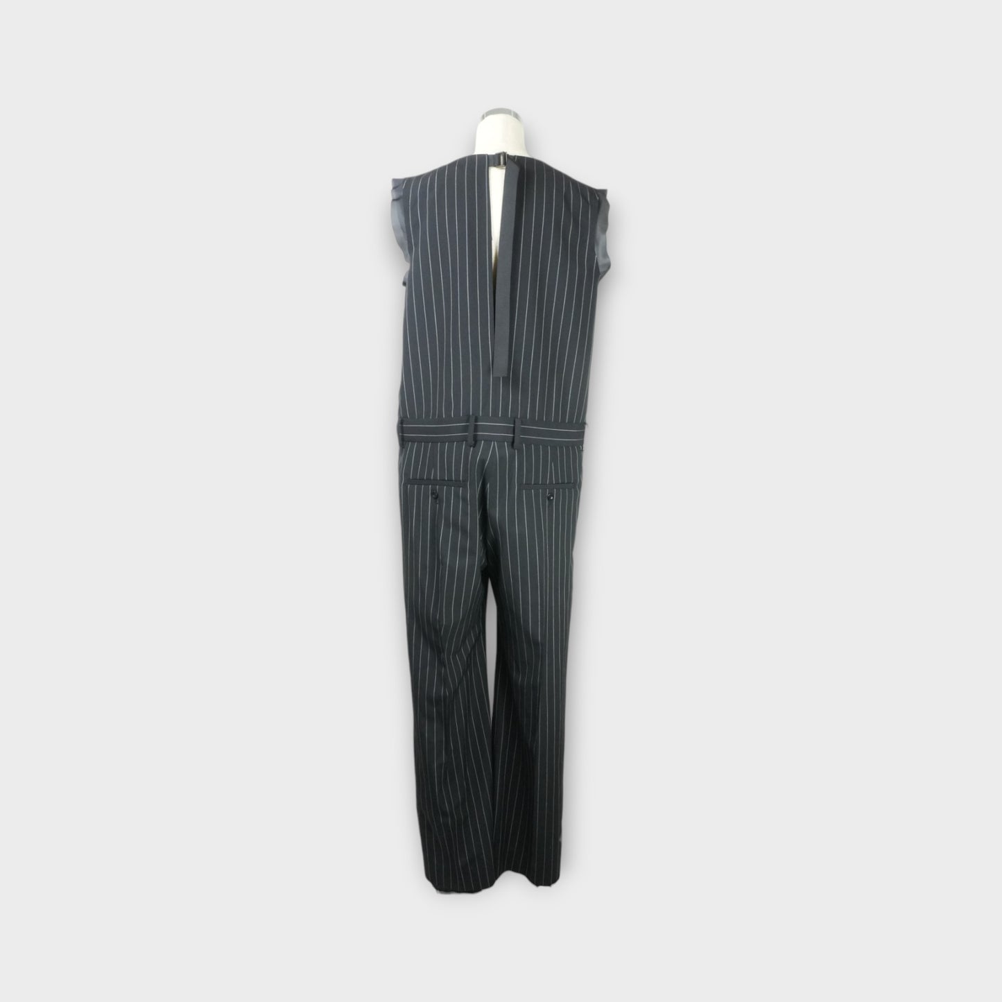 sacai Wool Silk Suiting Jumpsuit