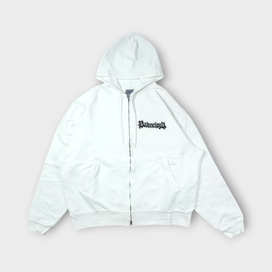 BALENCIAGA Oversized Zip-Up Hoodie