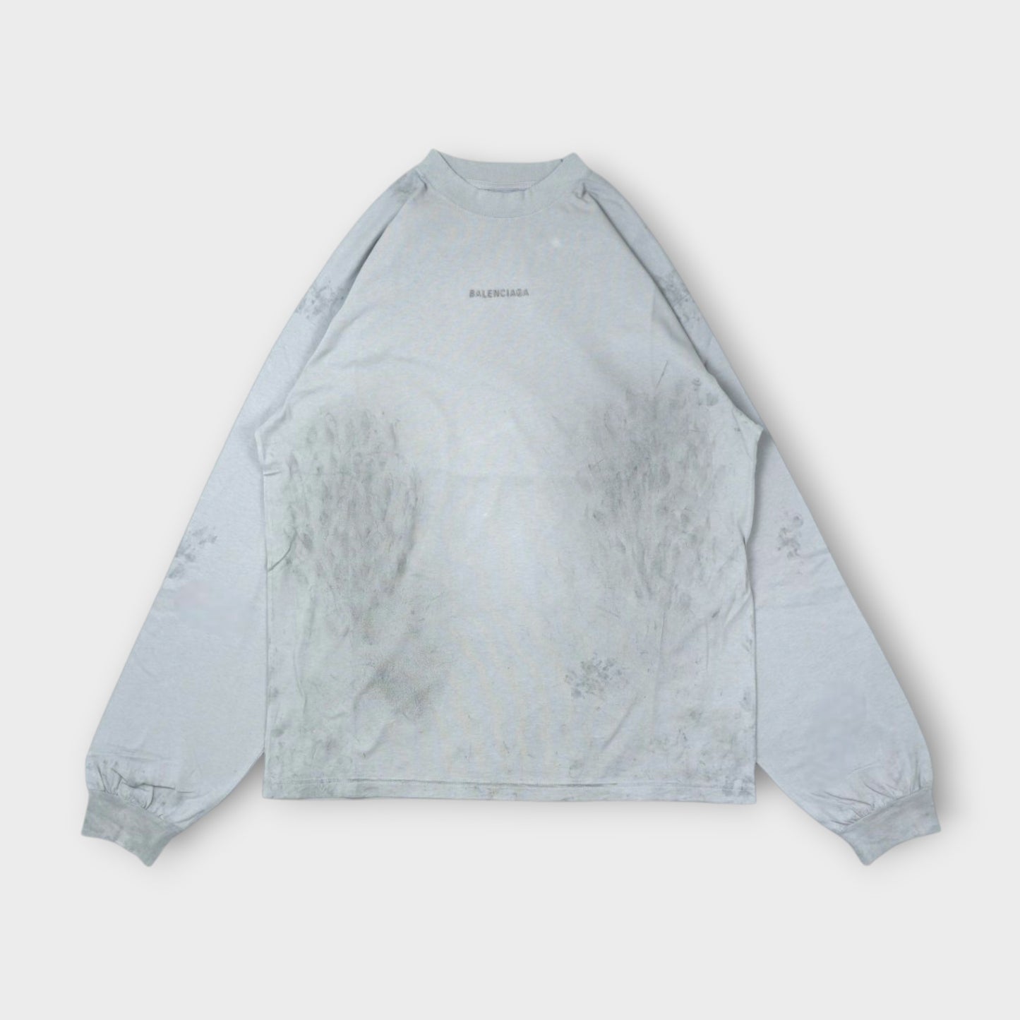 BALENCIAGA L/S Medium Fit T-Shirt