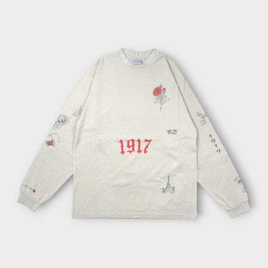 BALENCIAGA L/S Medium Fit T-Shirt