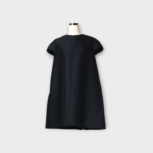 BALENCIAGA Short Sleeves Baby Doll Dress