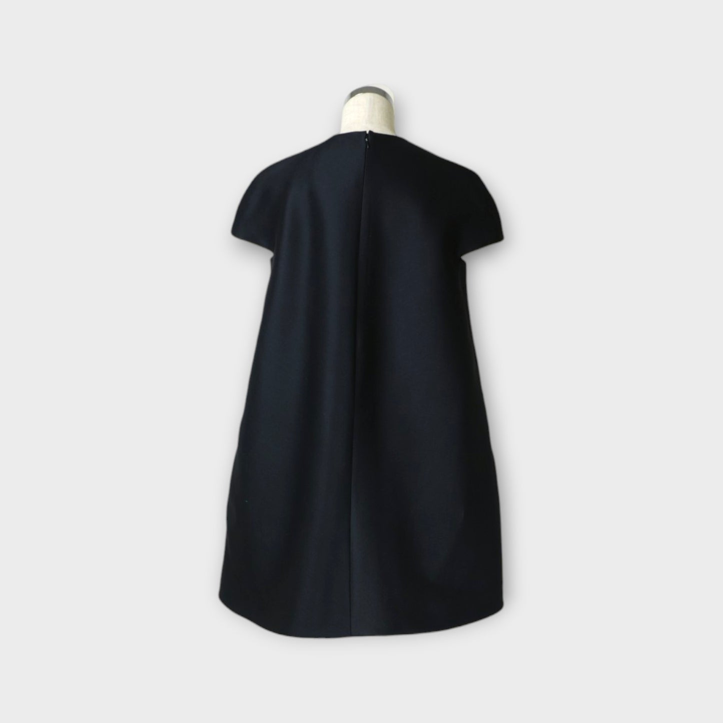 BALENCIAGA Short Sleeves Baby Doll Dress