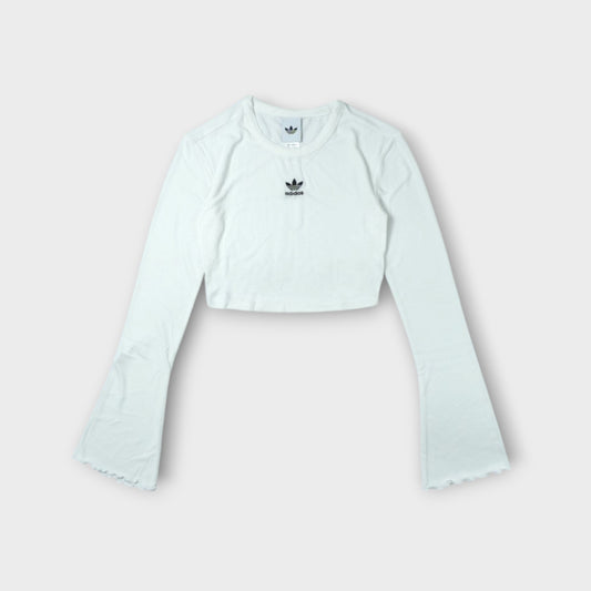 adidas Essentials Scalloped Edge Long Sleeve T-Shirt