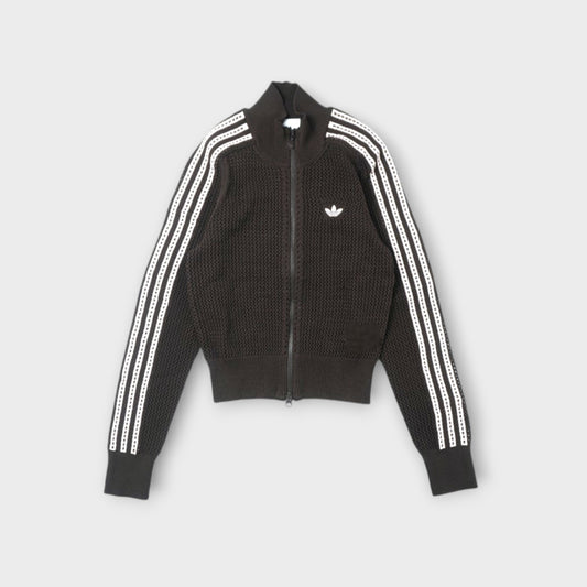 adidas KNITTED CROCHET FIREBIRD TRACK TOP