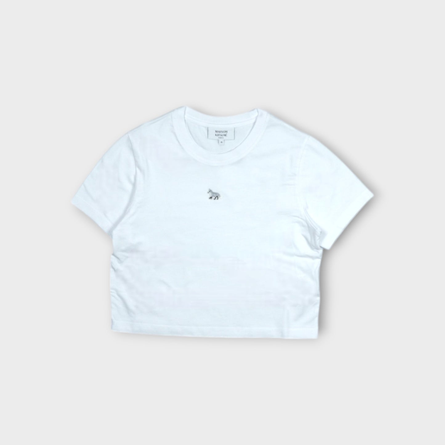 MAISON KITSUNÉ BABY FOX PATCH BABY TEE-SHIRT