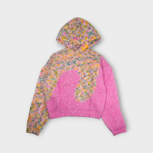 ERL MULTICOLOR SWIRL HOODED SWEAT