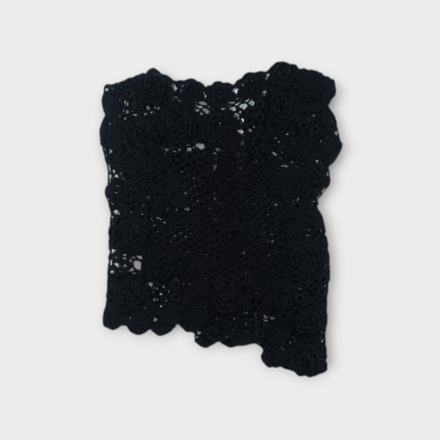 GANNI Cotton Crochet Knit