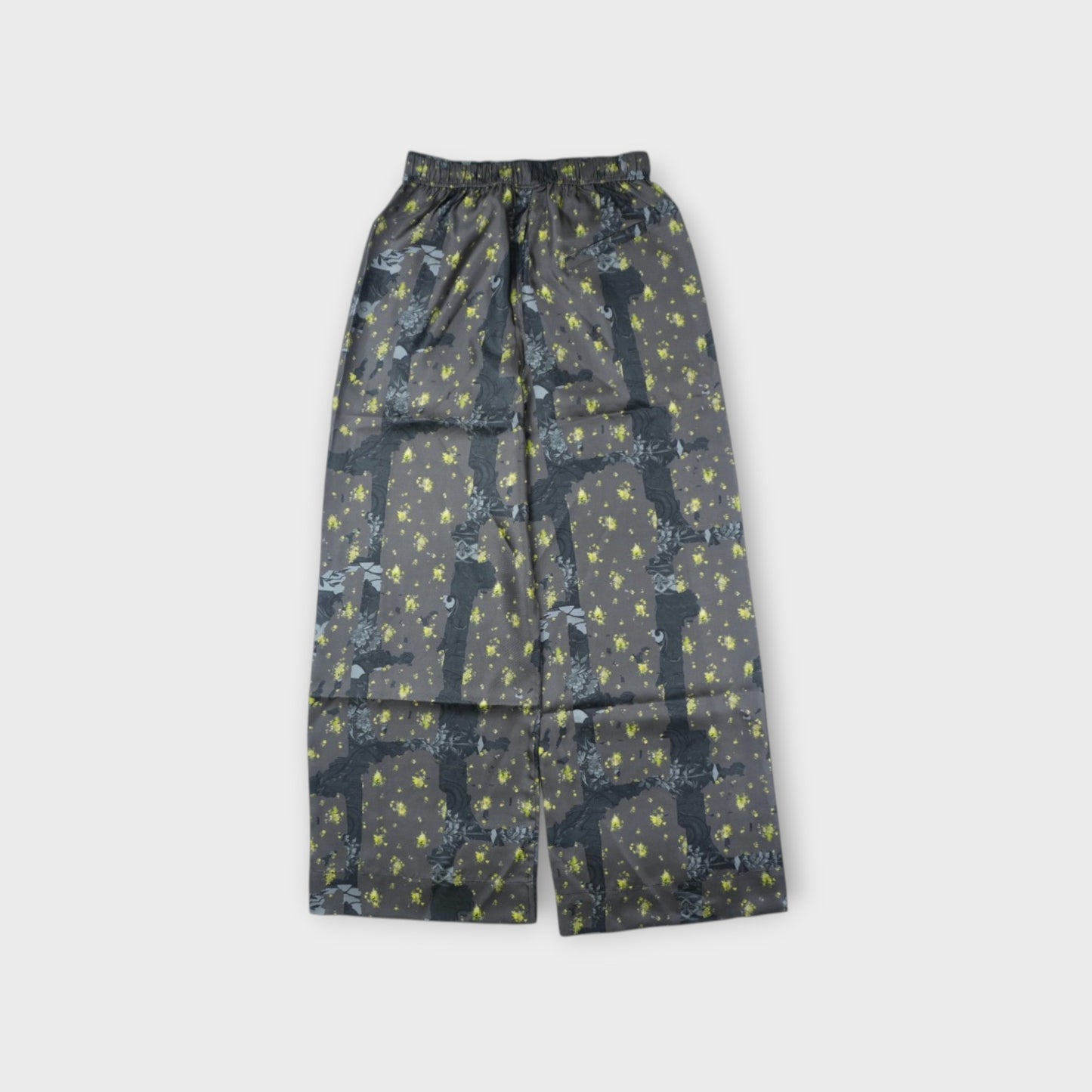 GANNI Printed Slik Twill Elasticated Pants