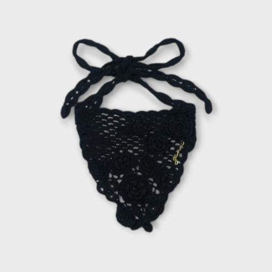GANNI Head Scarf Crochet