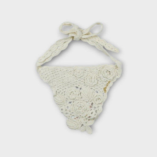 GANNI Head Scarf Crochet