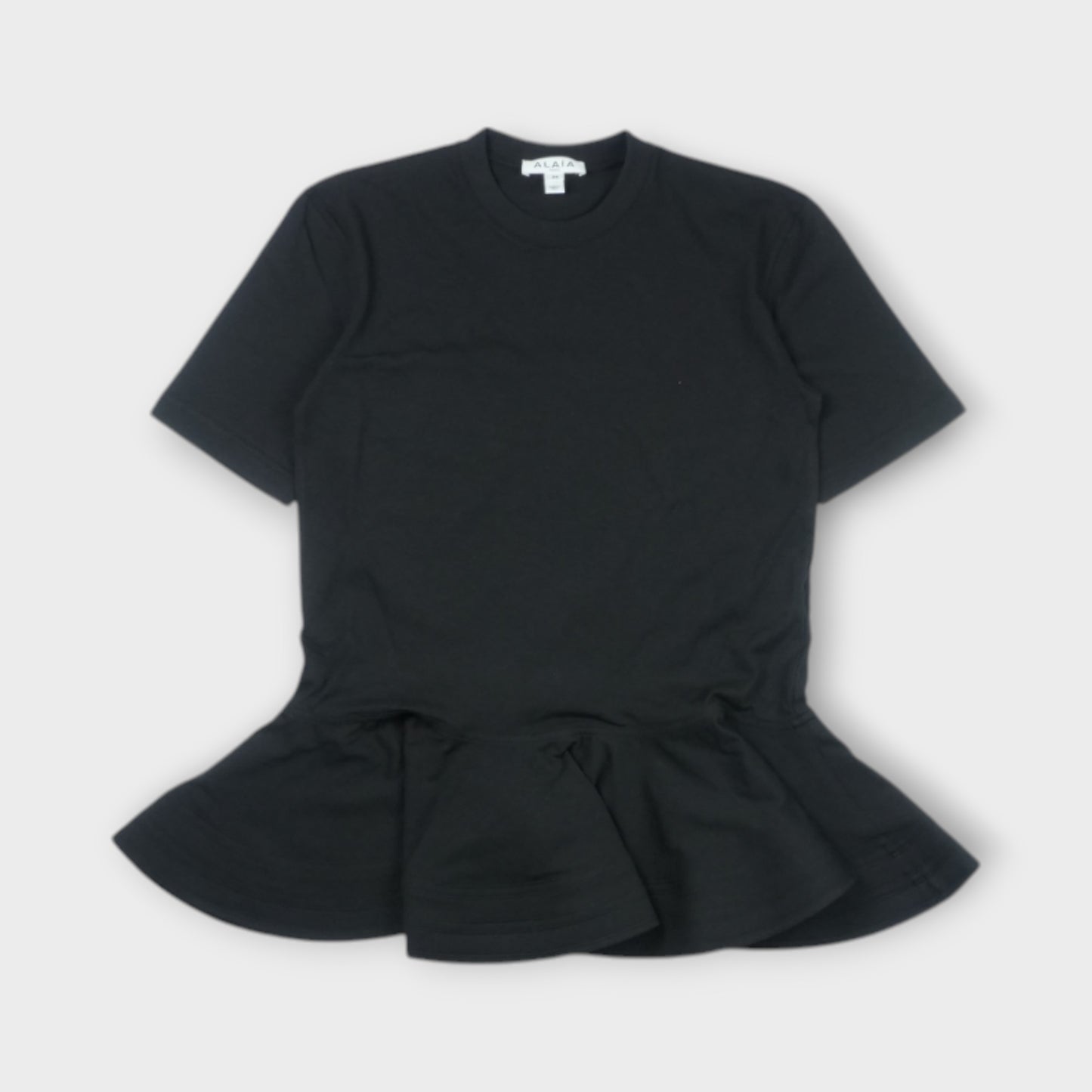 ALAÏA PEPLUM T-SHIRT