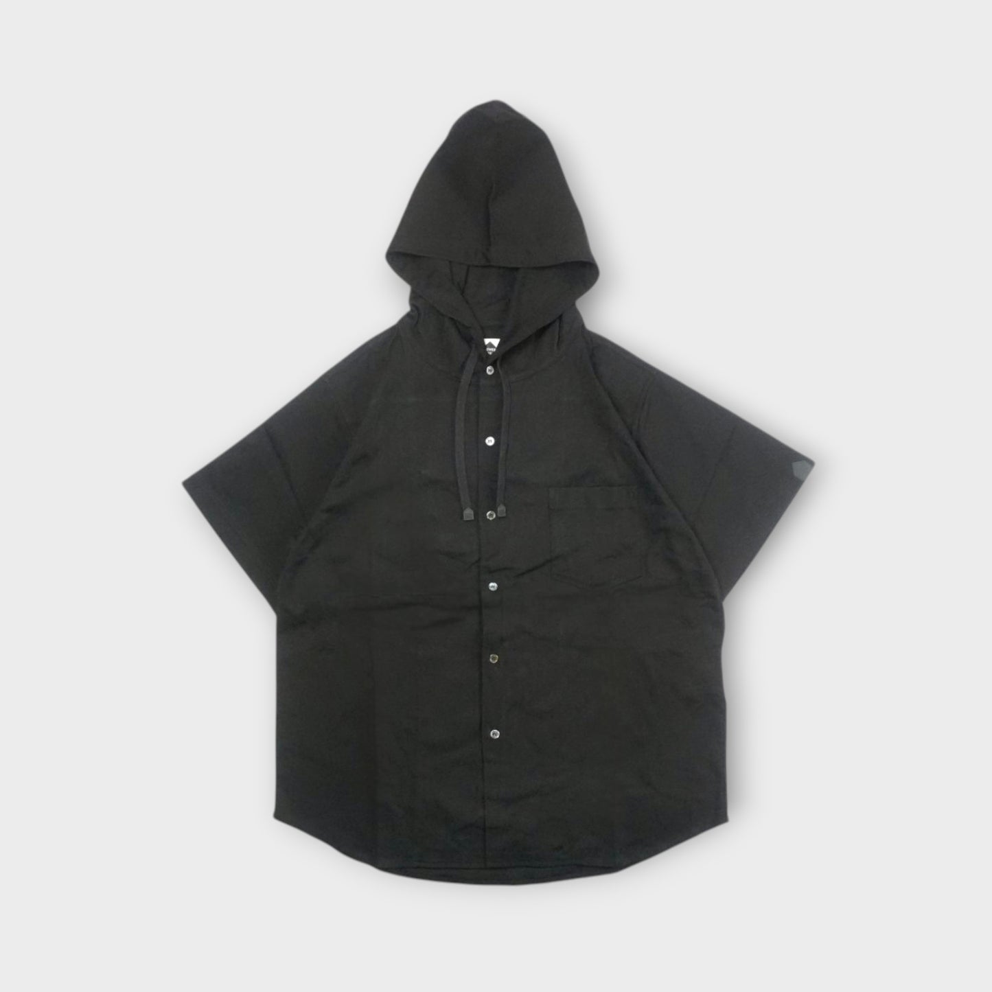 DSM kei ninomiya SHORTSLEEVE HOODED SHIRT COT