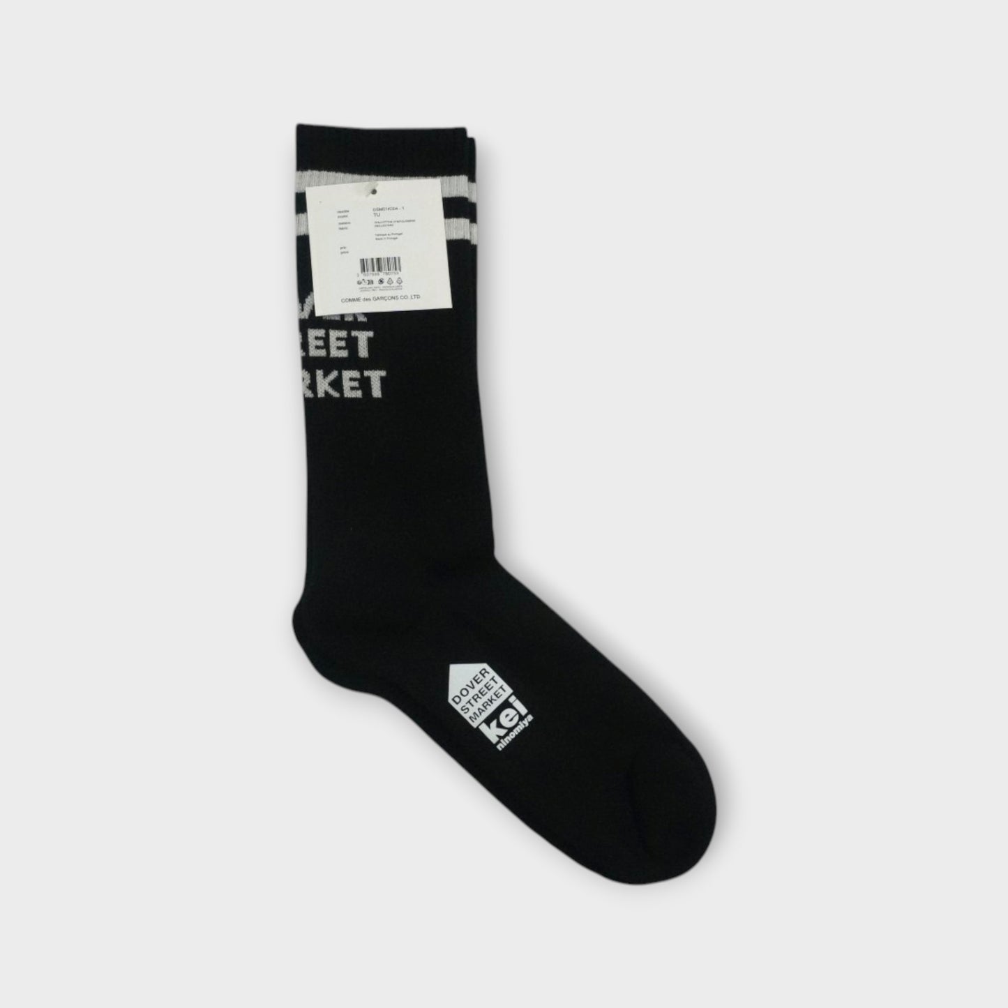 DSM kei ninomiya DOVER STREET MARKET LOGO SOCKS