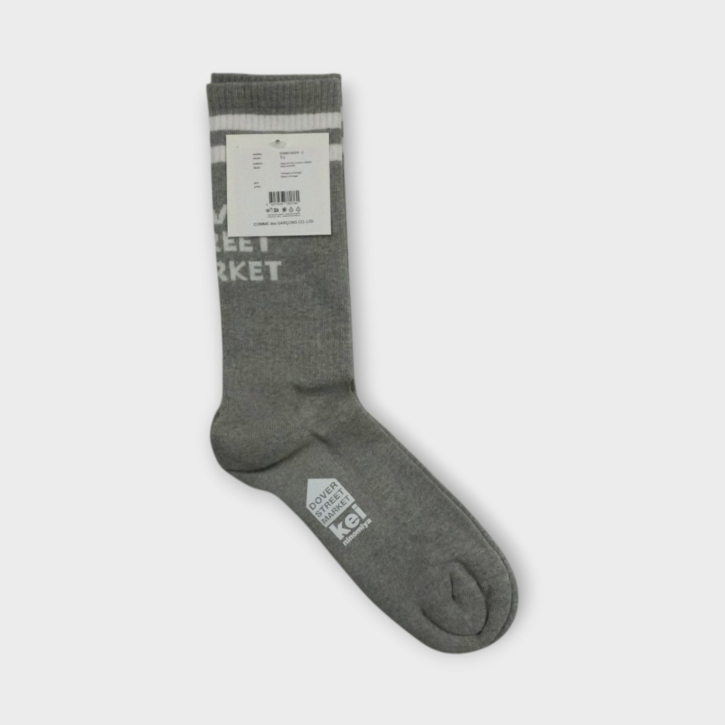 DSM kei ninomiya DOVER STREET MARKET LOGO SOCKS