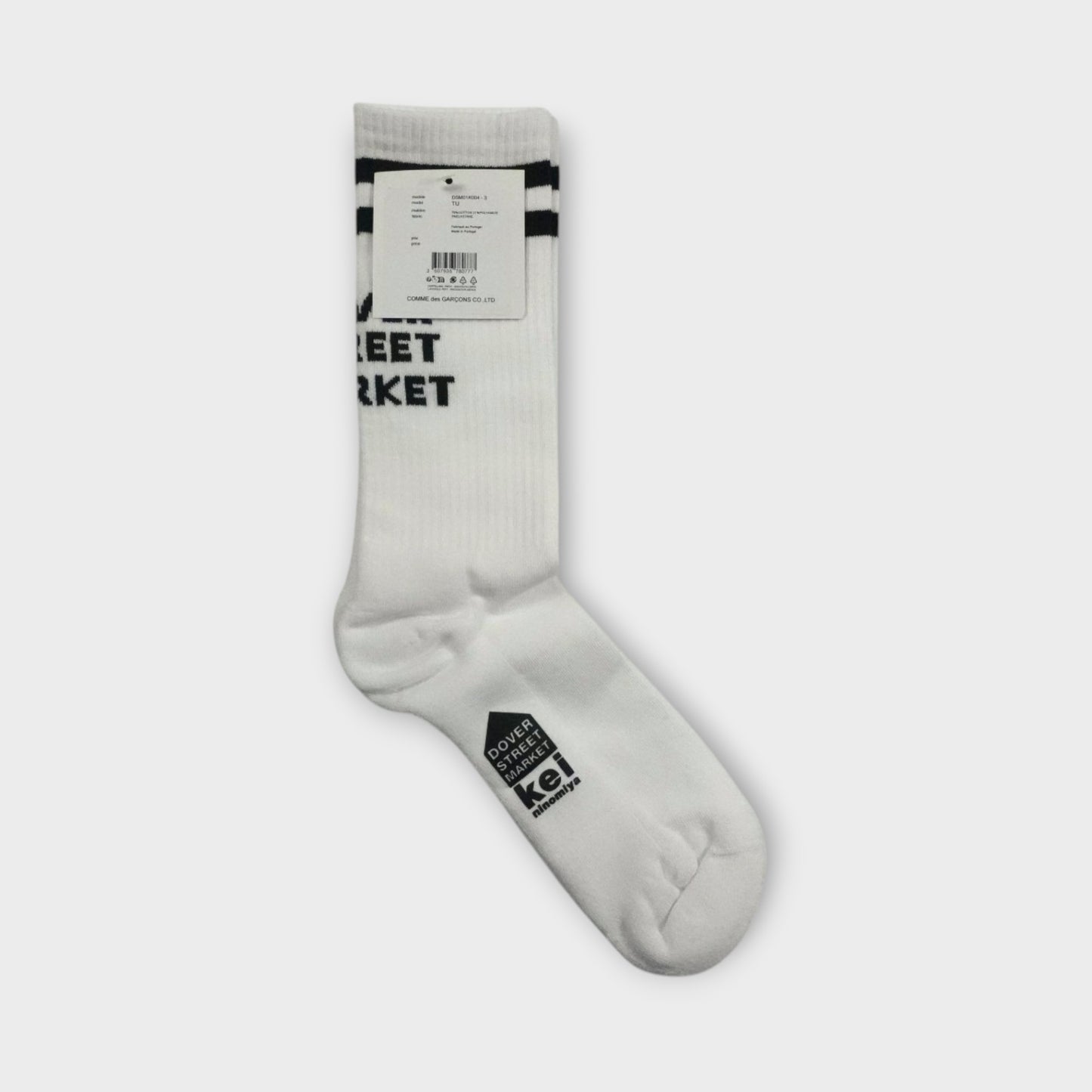 DSM kei ninomiya DOVER STREET MARKET LOGO SOCKS