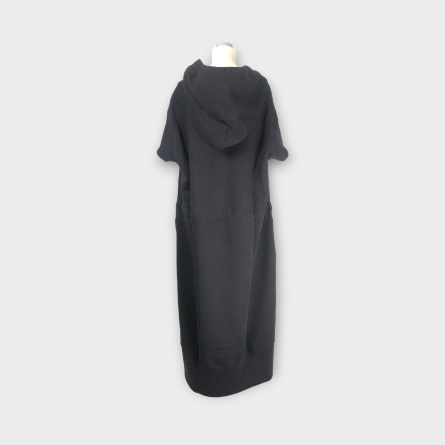 DSM kei ninomiya HOODED DRESS COTTON BACK