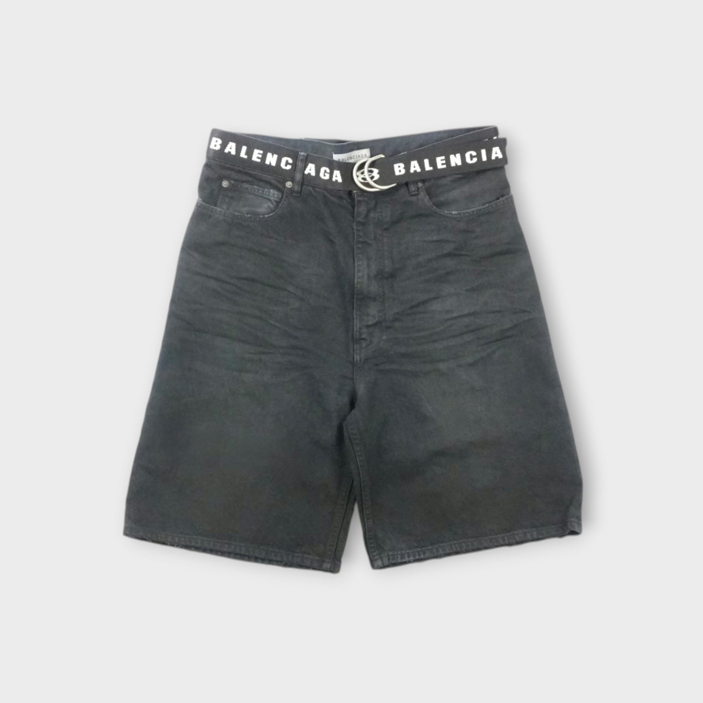 BALENCIAGA Belted Shorts