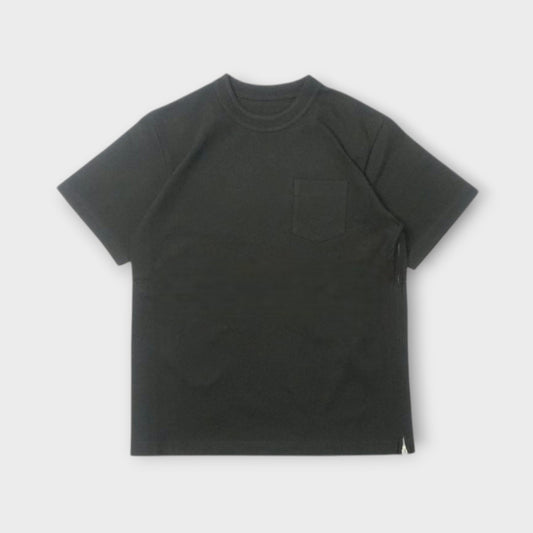 sacai MEN Side Zip Cotton T-Shirt