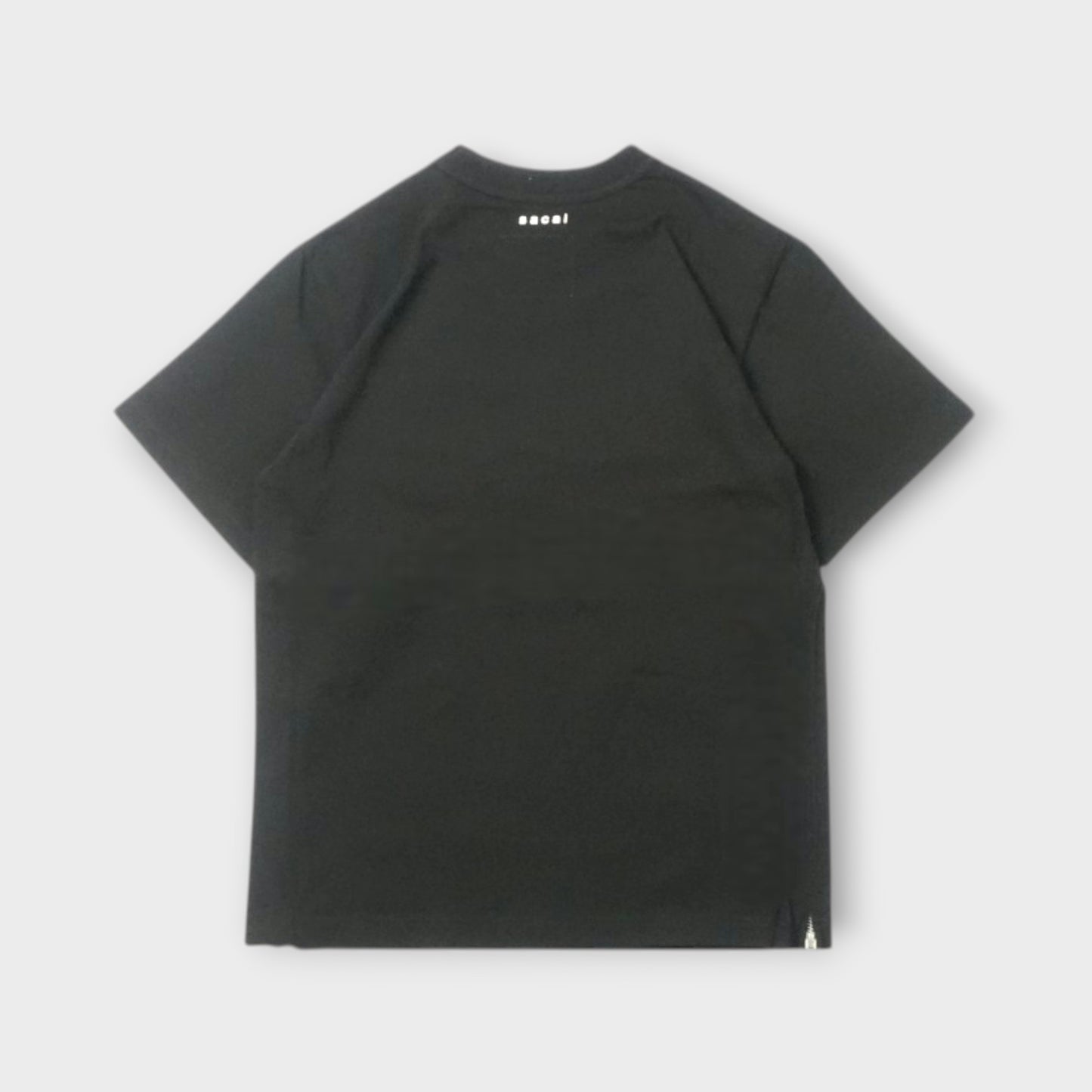 sacai MEN Side Zip Cotton T-Shirt