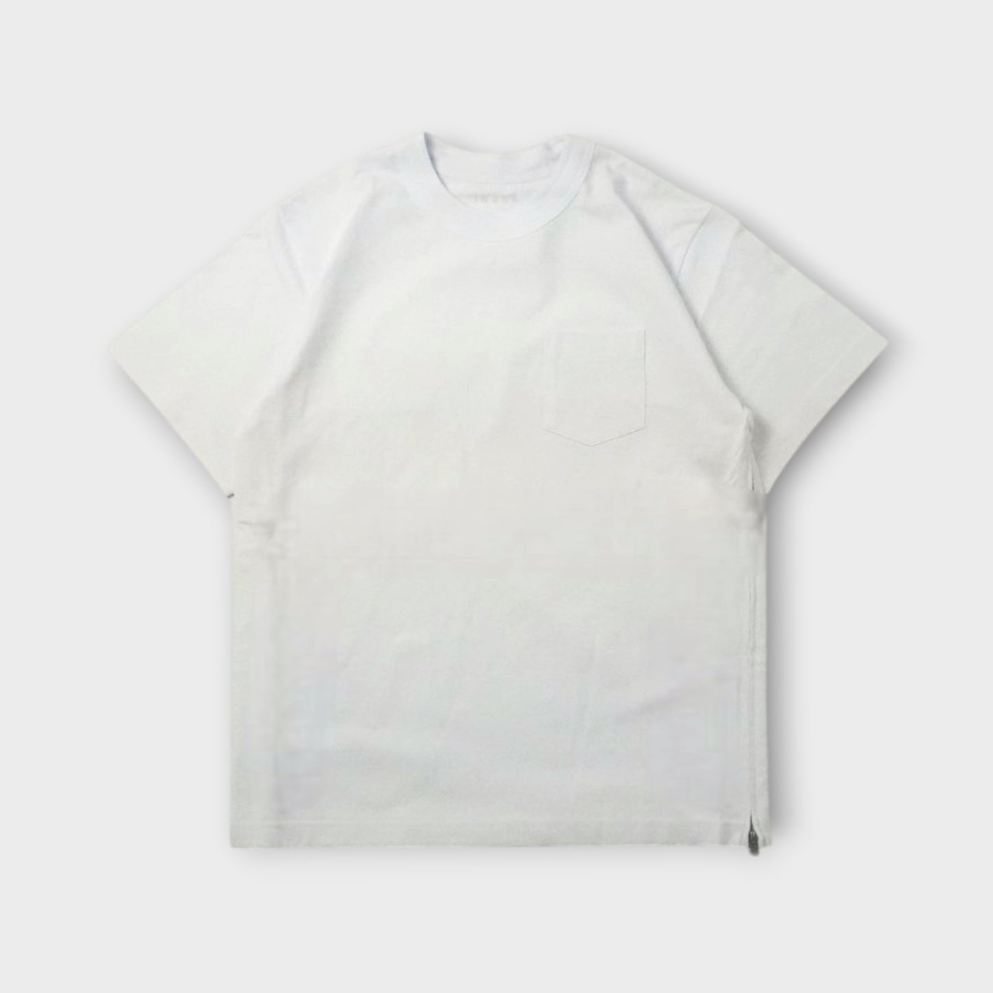 sacai MEN Side Zip Cotton T-Shirt