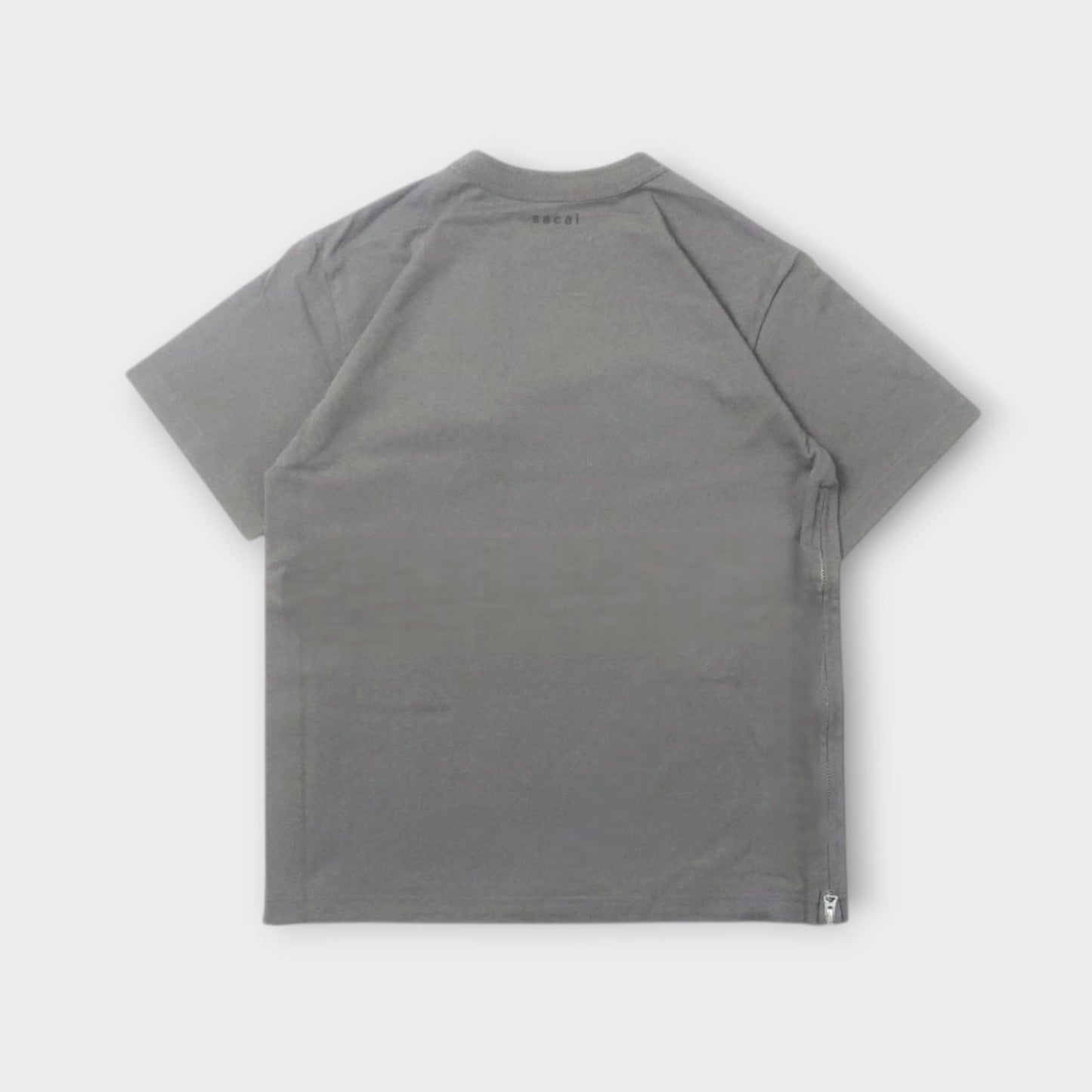 sacai MEN Side Zip Cotton T-Shirt