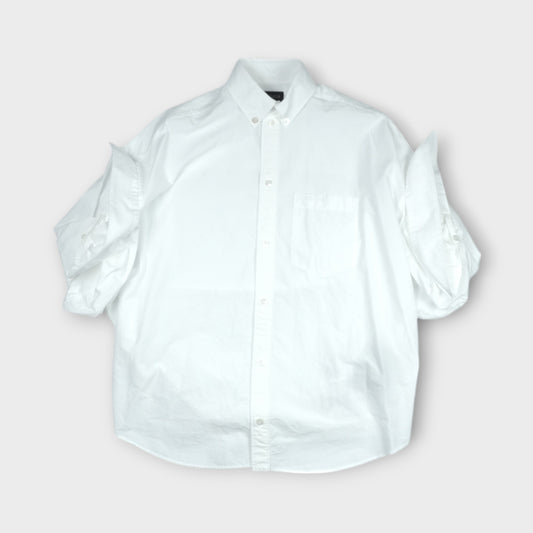 BALENCIAGA Tucked Sleeve Shirt
