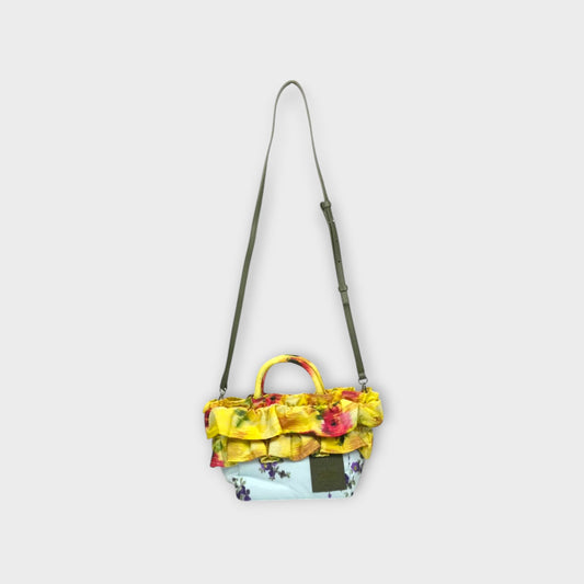GANNI Mini Shopper Ruffle Print