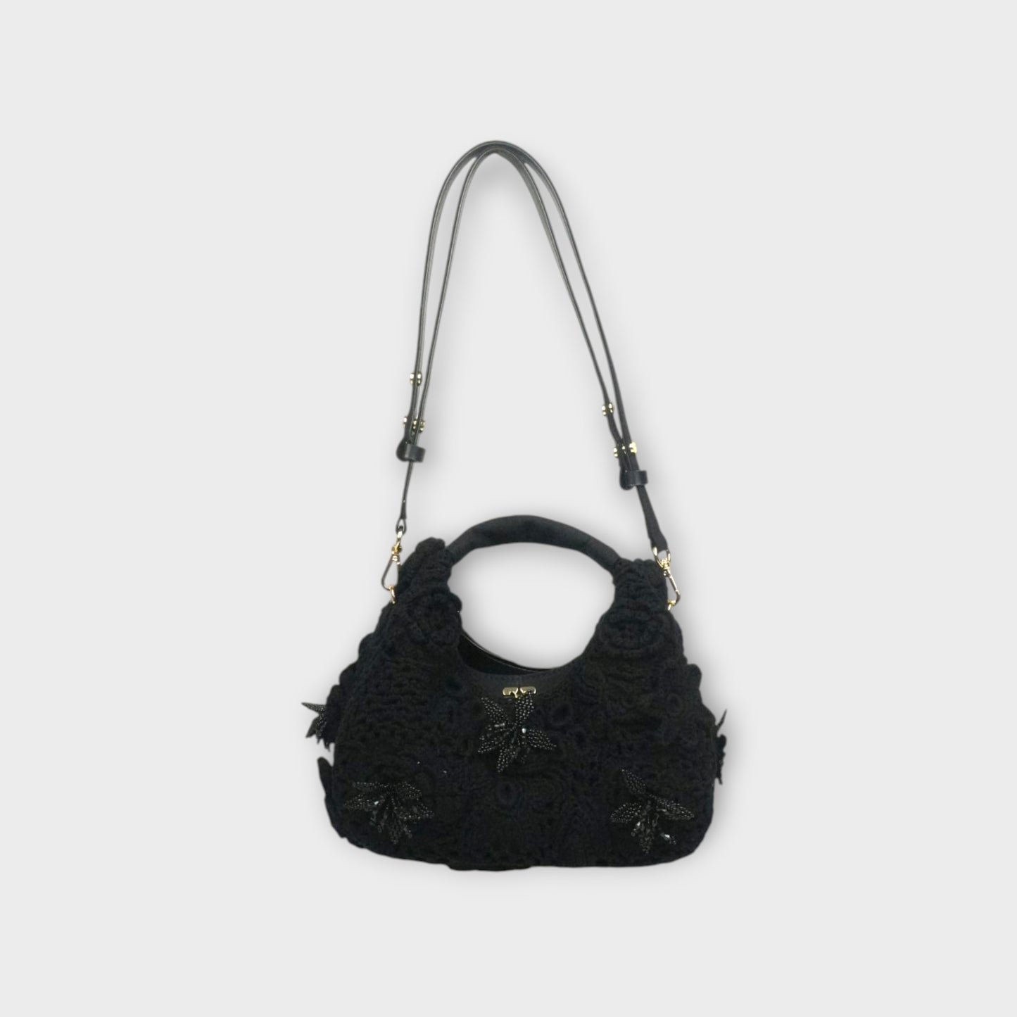GANNI Hobo Mini Crochet