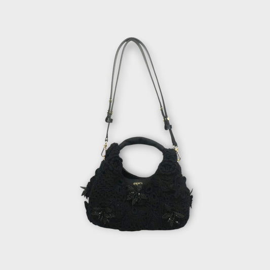 GANNI Hobo Mini Crochet