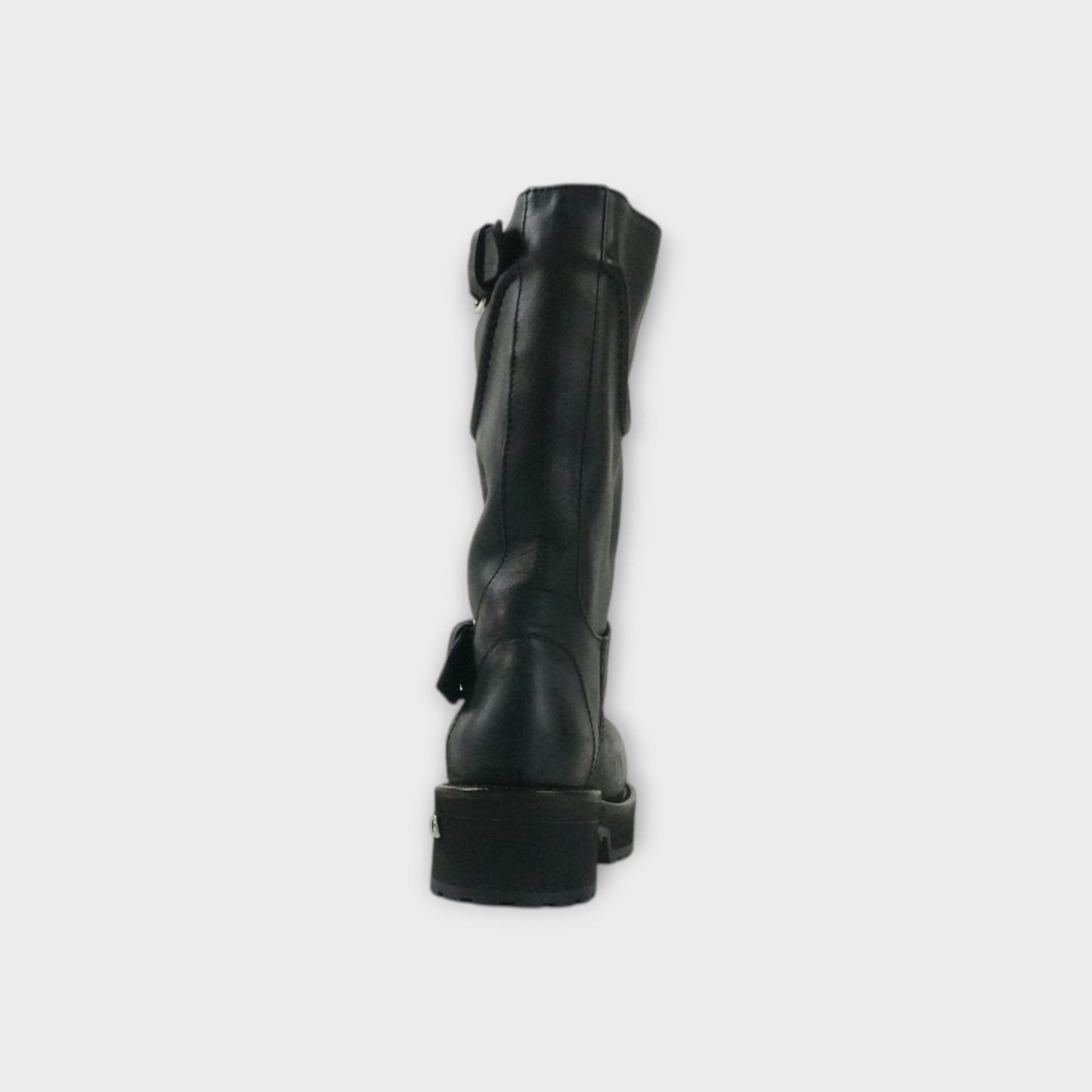 BALENCIAGA VENOM BOOTIE LEATHER/BUCKLES