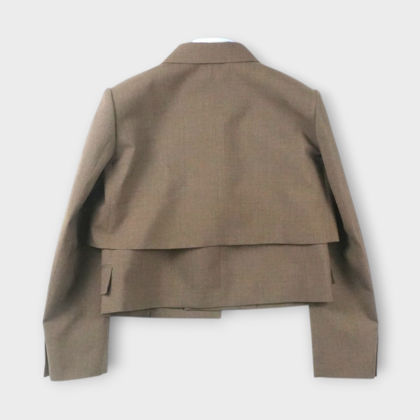 sacai WOMEN Suiting x Poplin Jacket