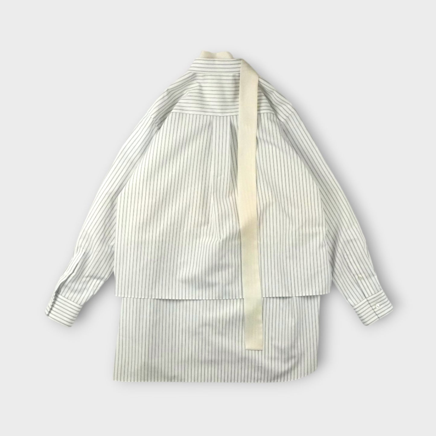 sacai WOMEN Poplin Dress (with Satin Tie)