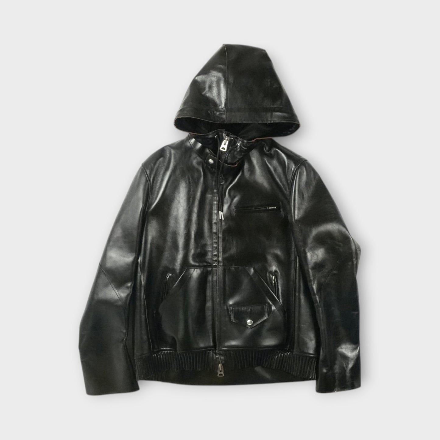 sacai MEN Leather Blouson
