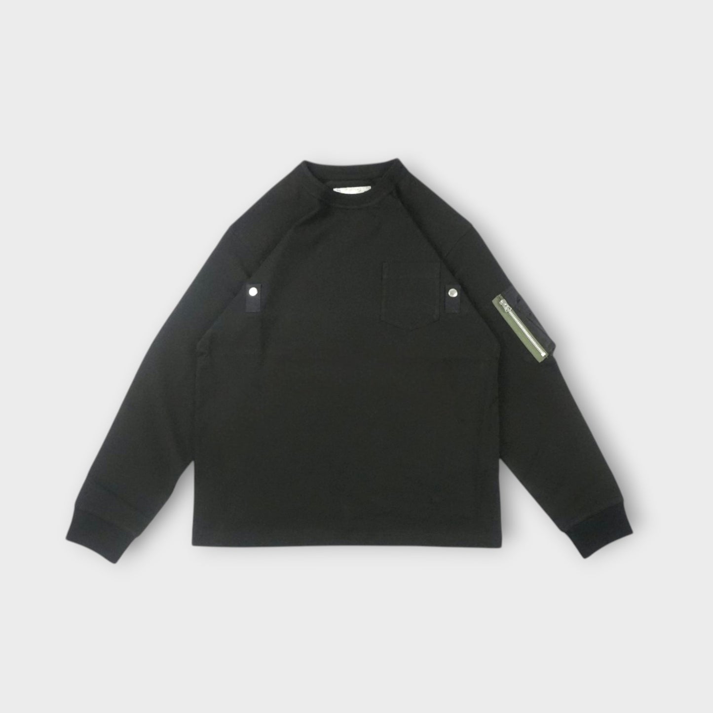 sacai MEN Cotton Jersey L/S T-Shirt