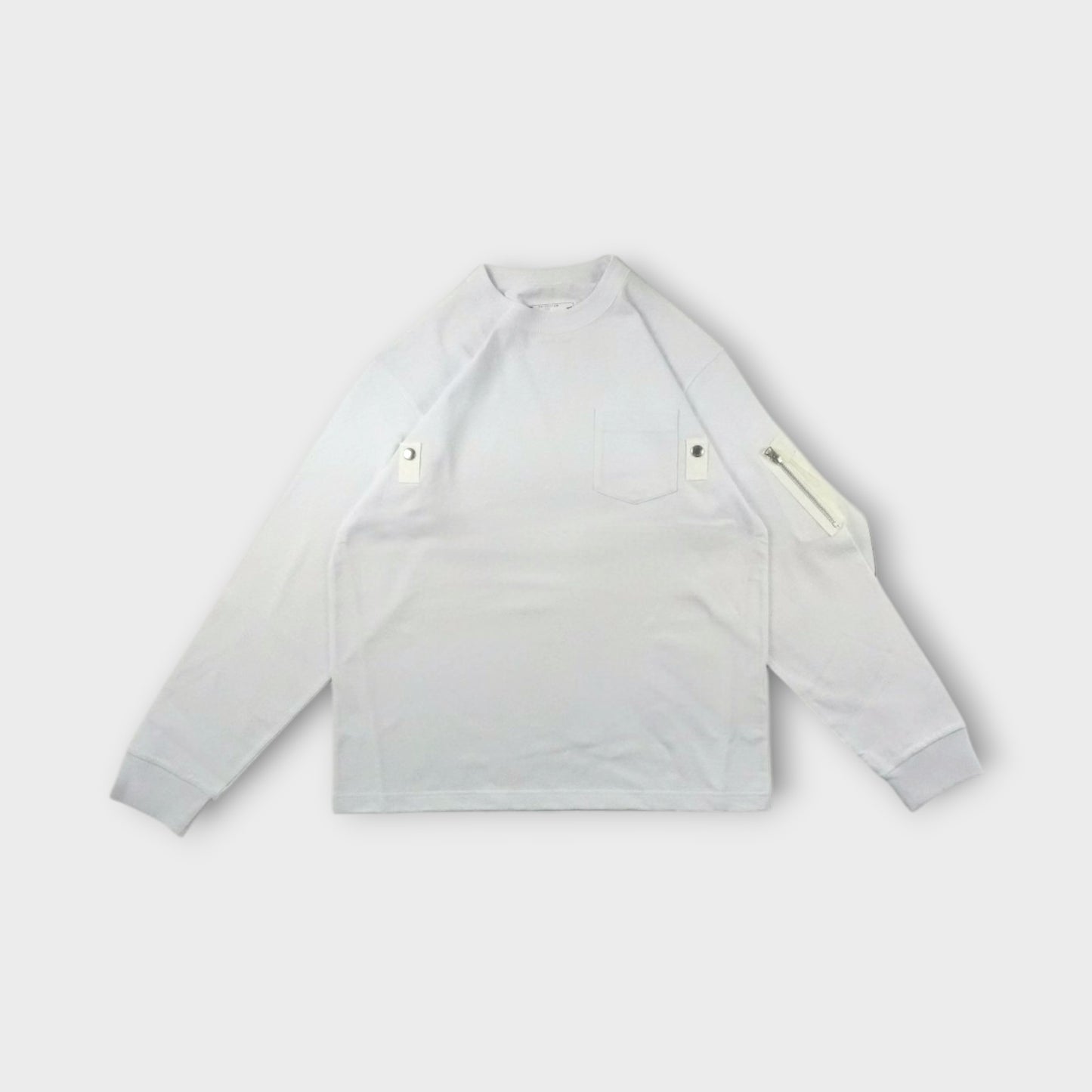sacai MEN Cotton Jersey L/S T-Shirt