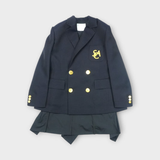 sacai Emblem Double-Faced Silk Cotton x Poplin Jacket