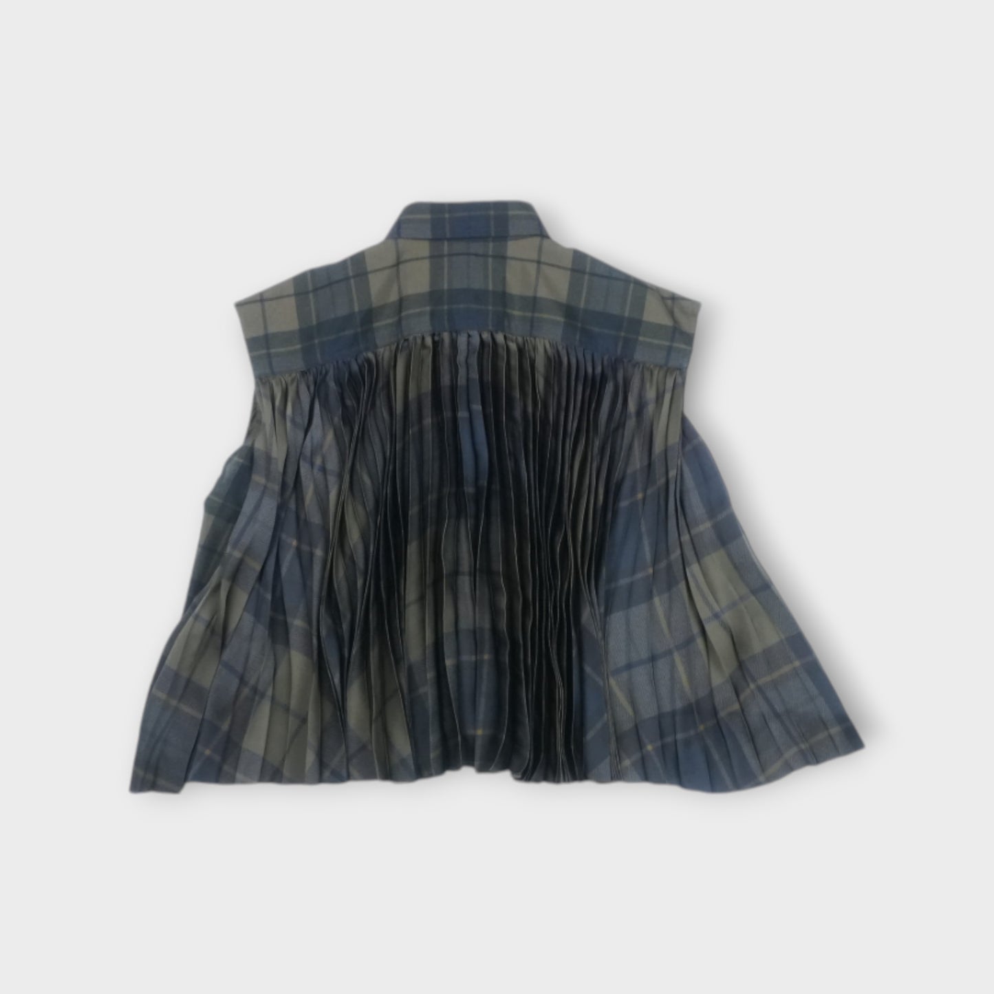 sacai Plaid Print Shirt
