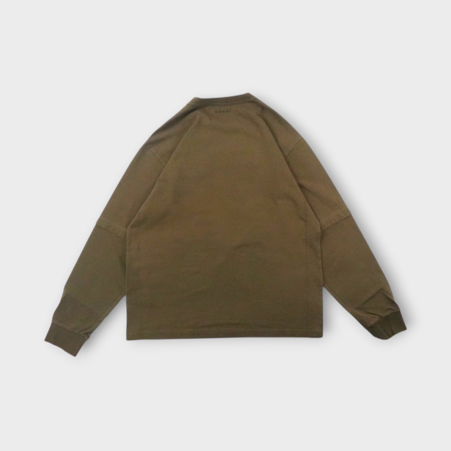 sacai MEN Cotton Jersey L/S T-Shirt