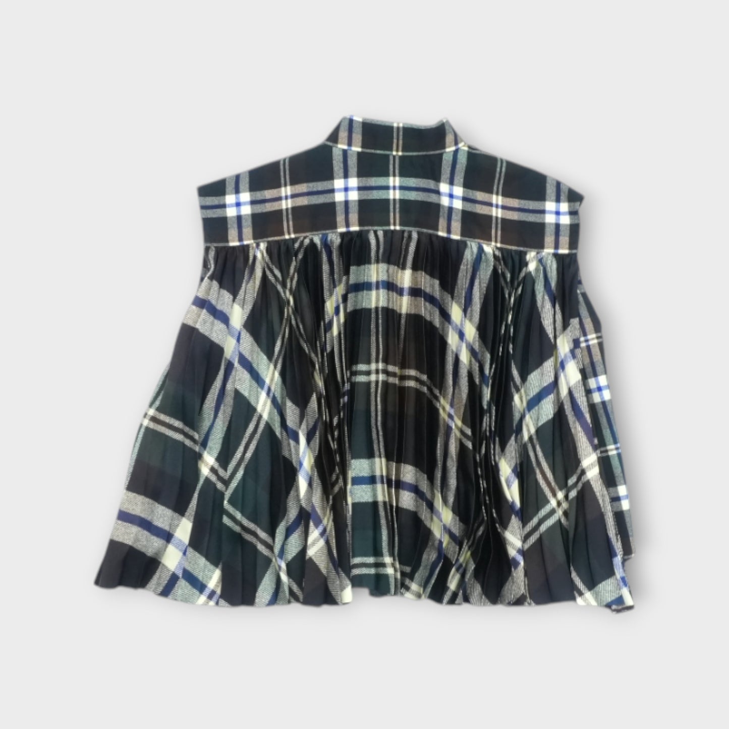 sacai Plaid Print Shirt