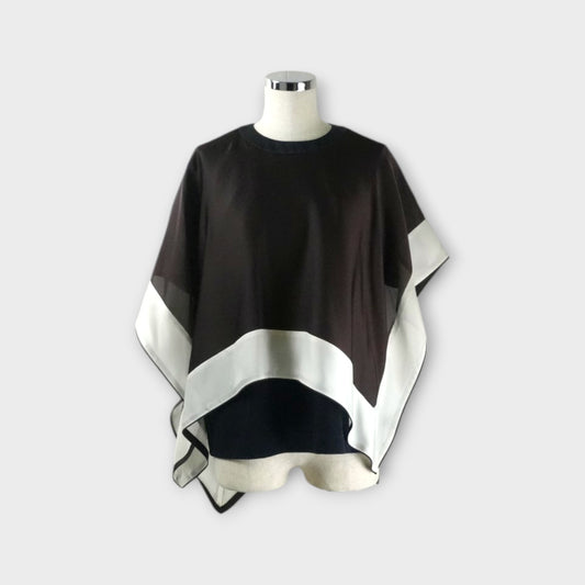 sacai WOMEN Satin x Cotton Jersey T-Shirt