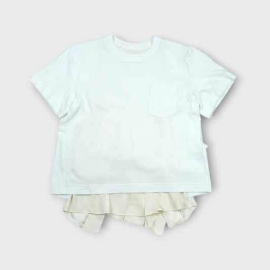 sacai Satin x Cotton Jersey T-Shirt