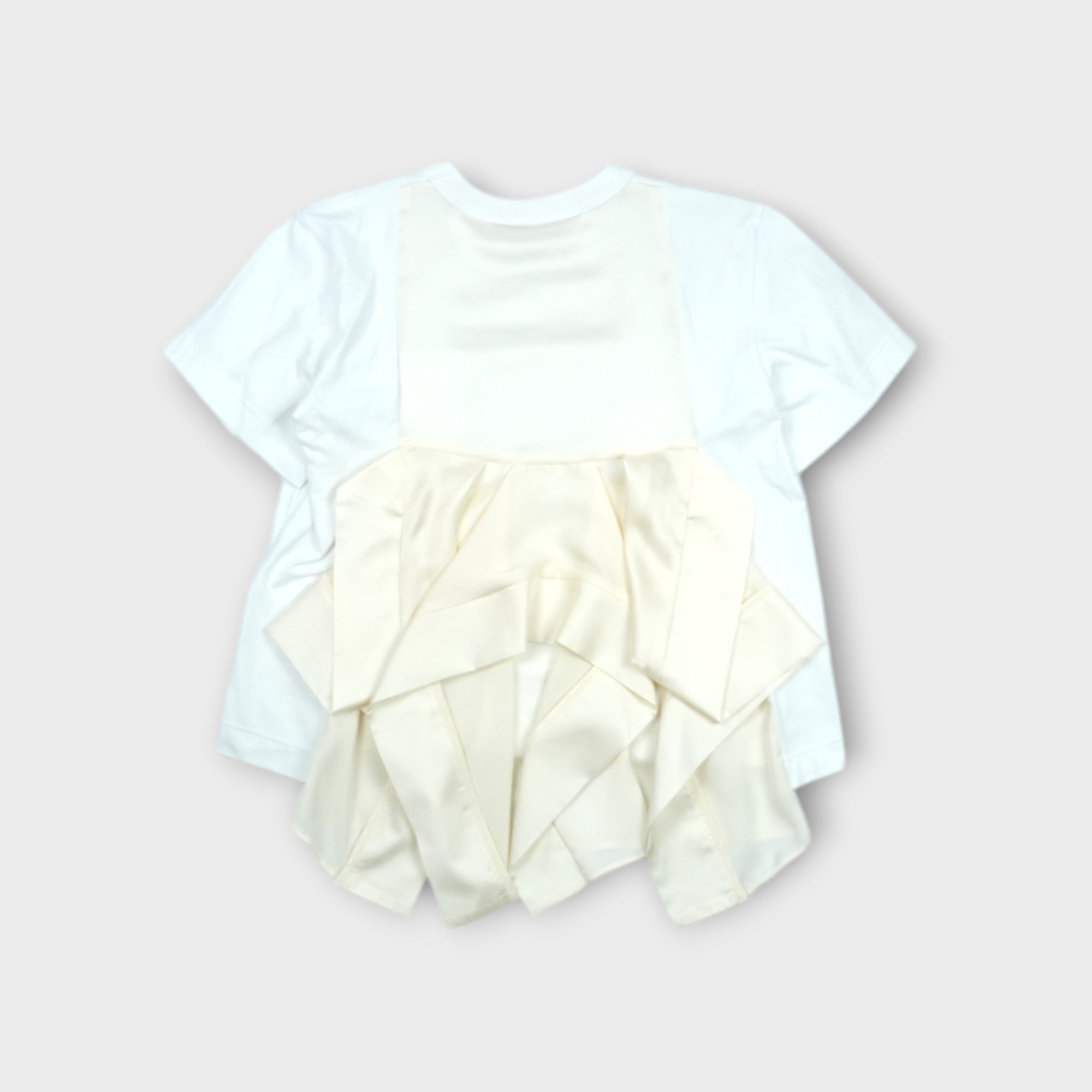 sacai Satin x Cotton Jersey T-Shirt – mou by ACROPOLIS