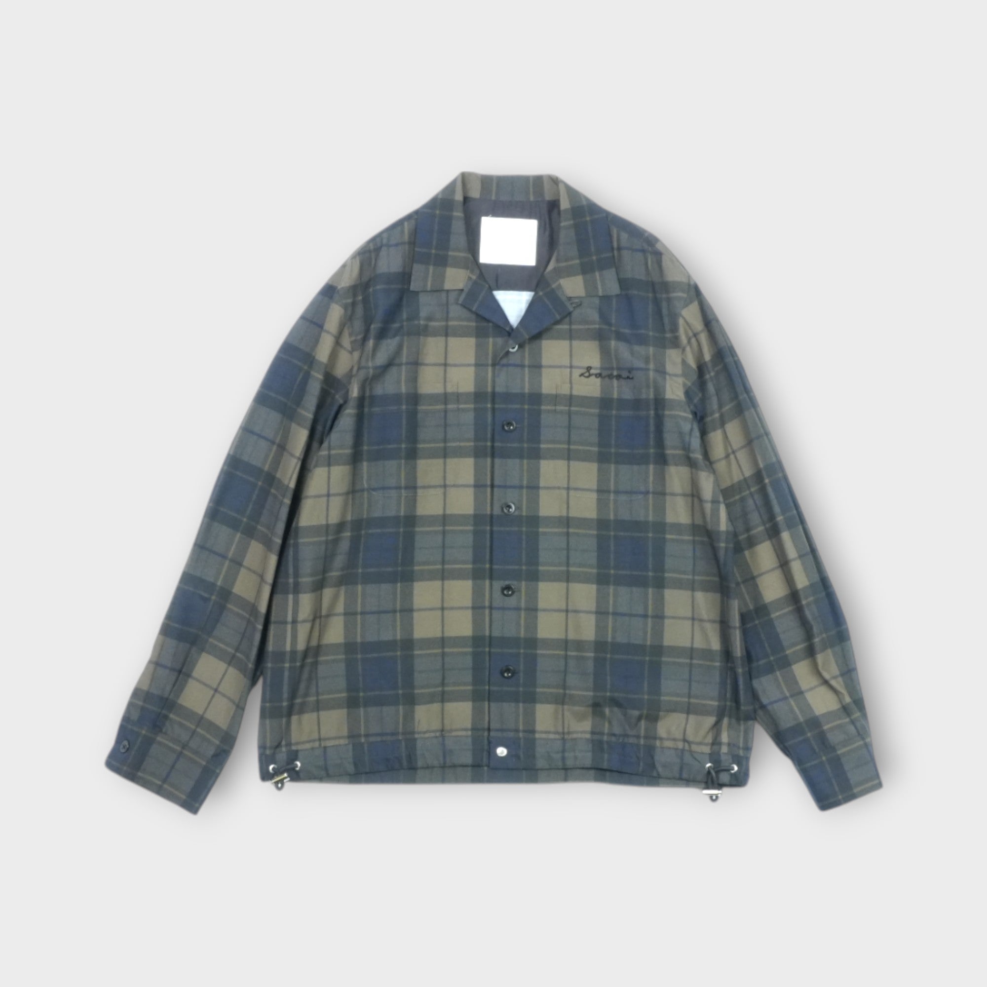 sacai Plaid Print Shirt – mou by ACROPOLIS